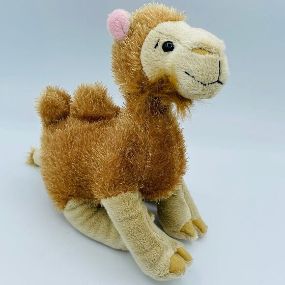 Camel Webkinz Plush Stuffed Animal by GANZ 2 Bump Brown Tan Camel - Picture 3 of 8